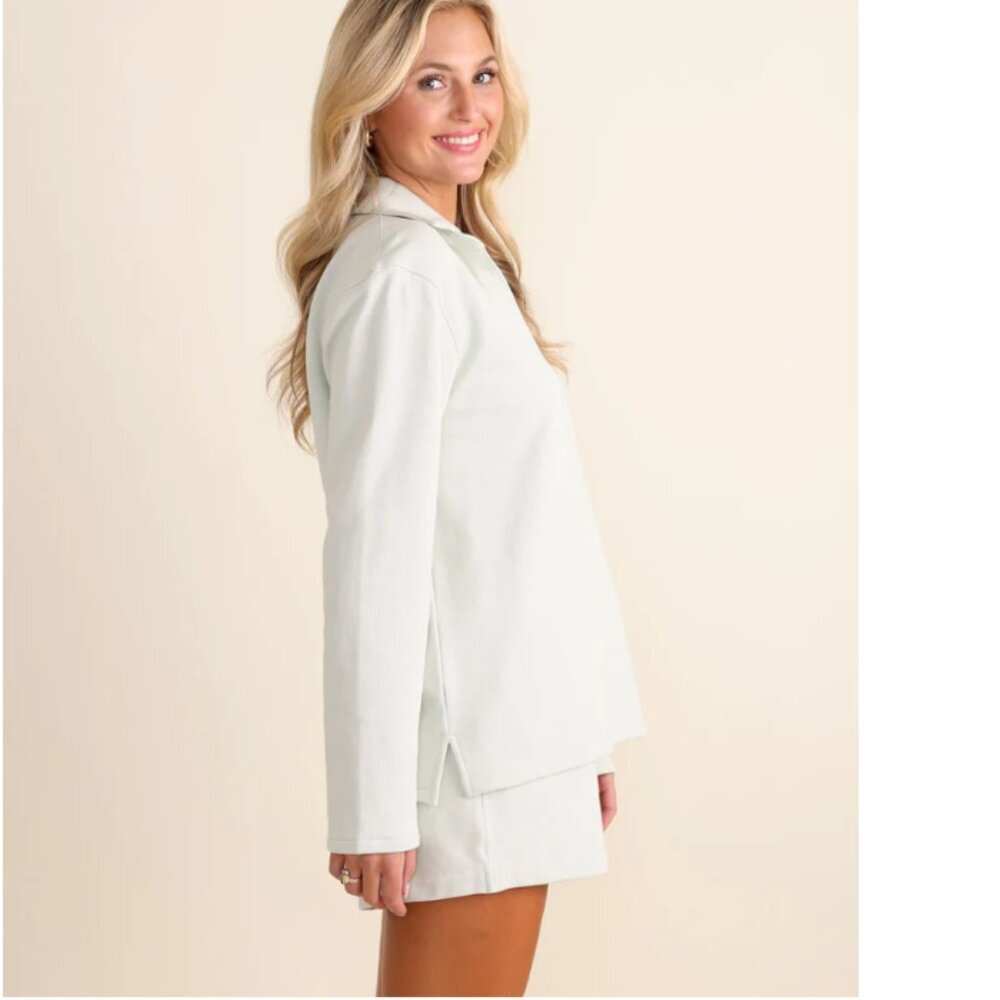 NWT Le Marais Orleans Top + Monroe Short Set β’ Sea Grass β’ Two-Piece Outfit - Picture 2 of 9